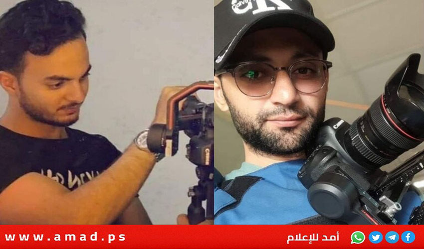 استشهاد المصورين الصحفيين إبراهيم وأيمن محمد الغرباوي في خانيونس
