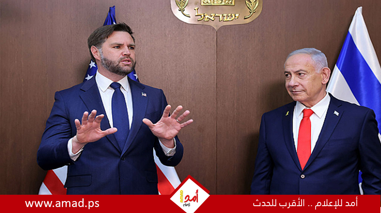  نتنياهو يرفض إدعاء فانس بأن ترامب هو الصديق الوحيد لإسرائيل
