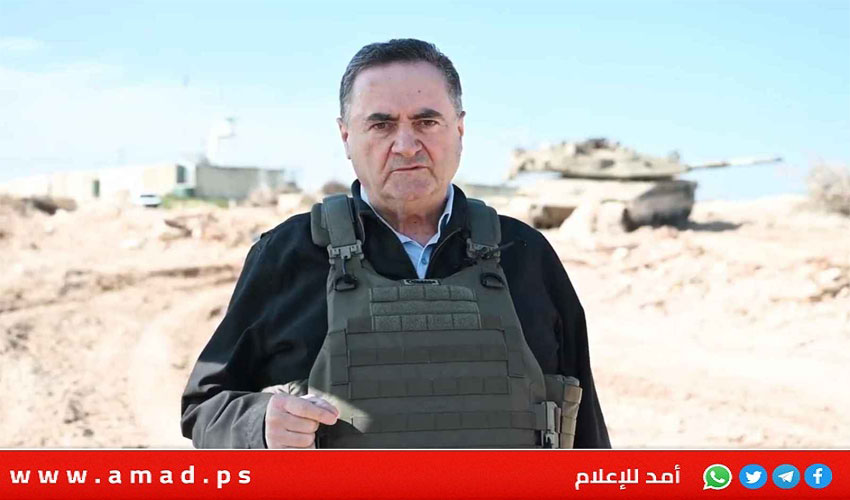 كاتس: إسرائيل لم تطلب إذنا من أي جهة لدخول لبنان ‏ولا تحتاج لإذن للبقاء هناك