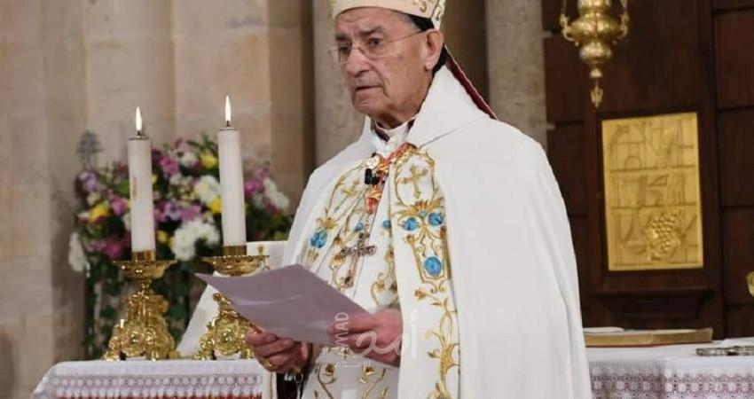البطريرك الراعي يدعو الجيش اللبناني إلى منع إطلاق الصواريخ من لبنان