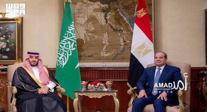 قمة مصرية سعودية بالقاهرة تؤكد على الشراكة الاستراتيجية والتوافق المطلق إزاء القضايا الإقليمية 