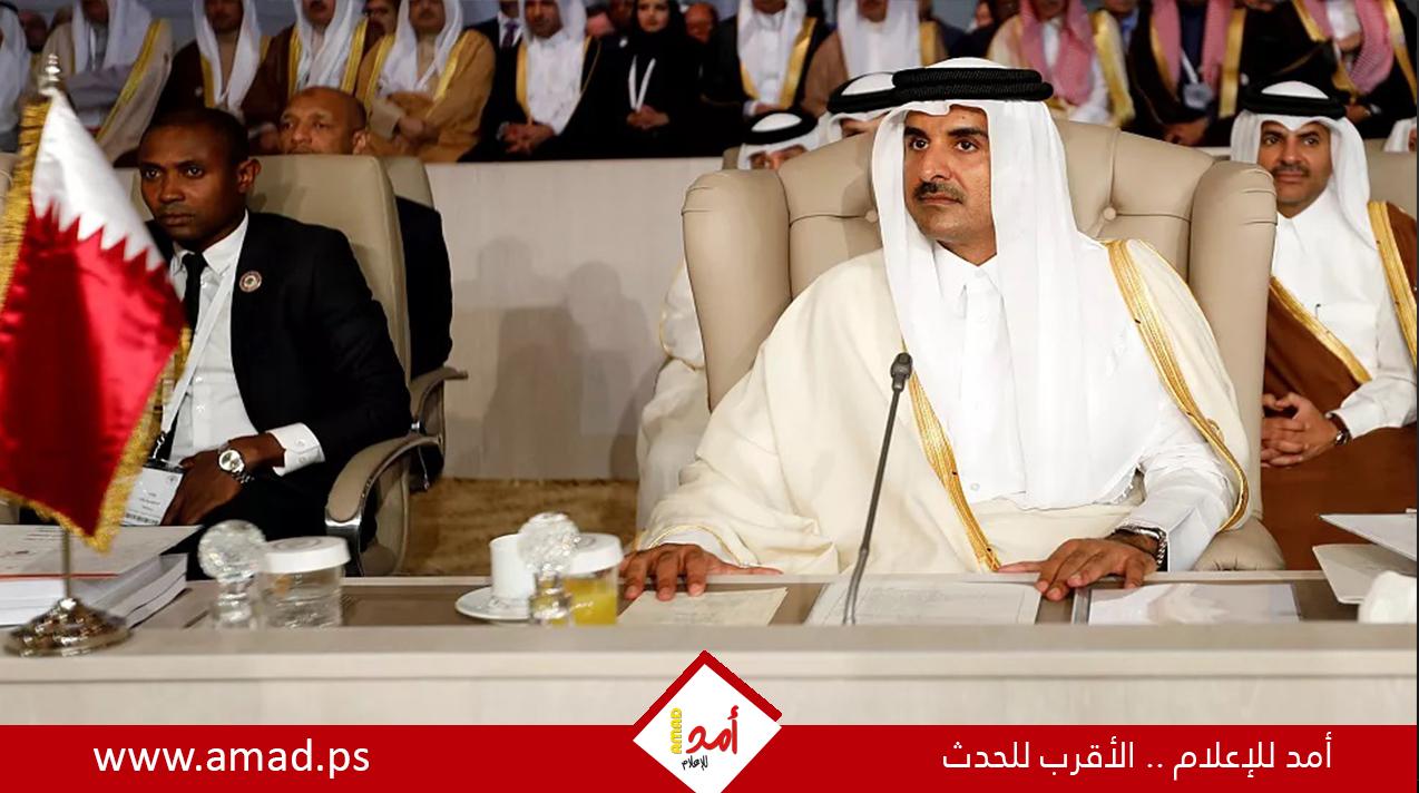 أمير قطر: ما حدث في قطاع غزة 