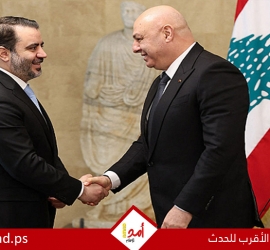 الشيباني يؤكد في بيروت رغبة سورية في "تجاوز عقبات الماضي" مع لبنان