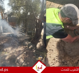 بلدية الزوايدة تكشف تعديًا على خط مياه رئيسي بقطر 4 إنش