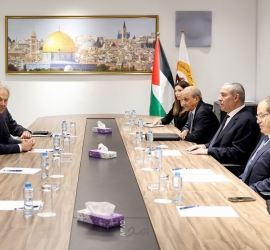 الشيخ وبلير يبحثان التطورات  اليوم التالي في غزة عقب صدور قرار مجلس الأمن