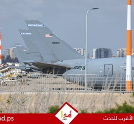 إعلام عبري: أمريكا تبدأ في إخلاء طائرات التزود بالوقود من مطار اللد