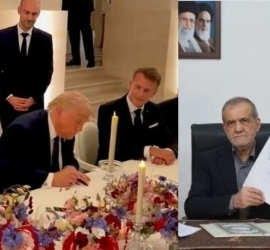 رسميا توقيع اتفاق وقف حرب إيران..ترامب: لم يكن سهلا وقاليباف يحذر