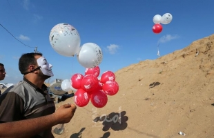 بالون مفخخ انفجر في "ناحل عوز" اطلق من قطاع غزة