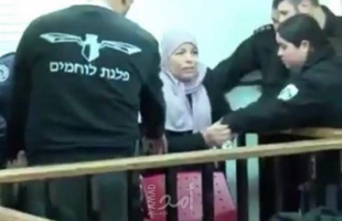محكمة الاحتلال تفرض غرامة مالية على والدة الشهيد "أشرف نعالوة"