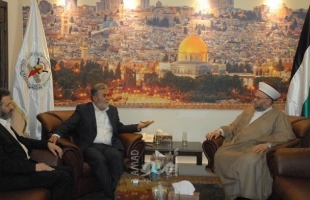 "النخالة" يستقبل الأمين العام لحركة الأمة "الجبري" في لبنان