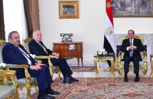 السيسي: جهود مصر في المصالحة الفلسطينية لدعم السلطة ودورها في قطاع غزة