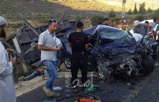 إصابات بحادث سير على شارع حاجز الزعيم شرق القدس