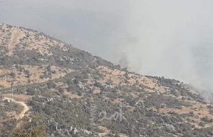 مدفعية الاحتلال الإسرائيلي تقصف "جبل الروس" في مزارع شبعا حنوب لبنان