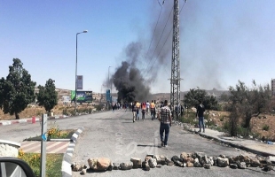 رام الله: إصابة شبان فلسطينيين في مواجهات مع قوات الاحتلال على مدخل البيرة الشمالي