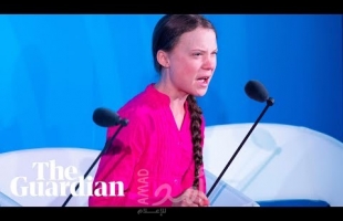 بالفيديو: ناشطة سويدية غاضبة تنتقد زعماء العالم... أنتم شياطين!