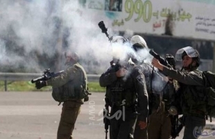 الخليل: عشرات حالات الاختناق نتيجة إطلاق قوات الاحتلال قنابل الغاز