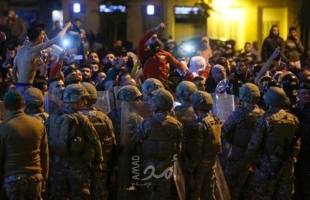 إصابات بشمال لبنان في مواجهات بين متظاهرين والجيش