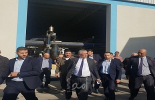 الوزير غنيم يصل غزة لتفقد مشاريع المياه والصرف الصحي