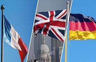 اجتماع فرنسي ألماني بريطاني لبحث الأزمة الإيرانية