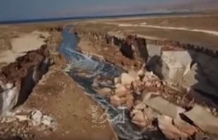 نهر جديد "سري" في أريحا - فيديو