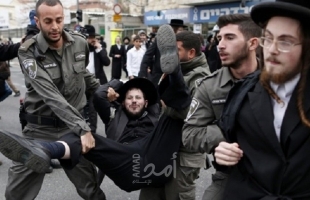 بعد اشتباك الشرطة مع الحريديم..تل أبيب: اعتقال 18 متدينا يهوديا وإصابة 3 شرطيين