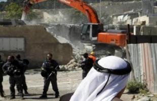 حماية يدين مواصلة سلطات الاحتلال لسياسة هدم منازل المواطنين الفلسطينيين
