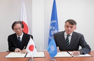 اليابان تتبرع بمبلغ 22.4 مليون دولار لدعم خدمات "الأونروا"