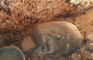 بالصور ..بيت لحم: وزارة السياحة تعلن اكتشاف مقبرة أثرية