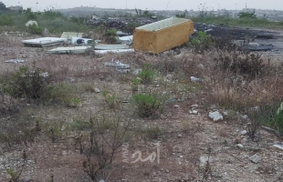 سلطة جودة البيئة تراقب المناطق الغربية المحاذية لجدار الضم في قلقيلية لمنع تهريب النفايات الإسرائيلية