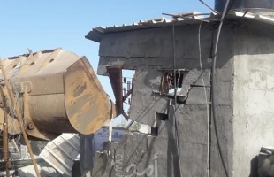 "شرطة حما س" تزيل أبنية سكنية عند المشروع الزراعي شمال قطاع غزة