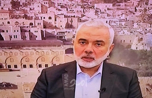 هنية يتلقى دعوة من وزير الخارجية الإيراني لزيارة طهران