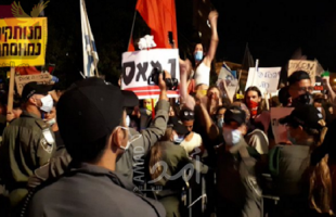 مظاهرتان ضد سياسة الحكومة الإسرائيلية في ادارة أزمة كورونا