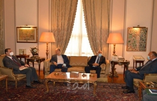 تفاصيل اجتماع وفد فتح مع وزير الخارجية المصري في القاهرة