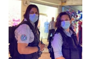 فتيات يعملن في الشرطة المرورية في نابلس يثرن الجدل عبر مواقع التواصل الاجتماعي- صور