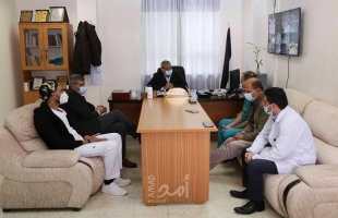 قلقيلية: المحافظ يتفقد مشفى درويش نزال ومشفى الشهيد عمر القاسم