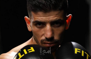 أحمد حرارة اول فلسطيني يحترف الملاكمة عالمياً