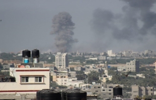 طائرات الاحتلال تنفذ غارات وهمية في عرض بحر مدينة غزة