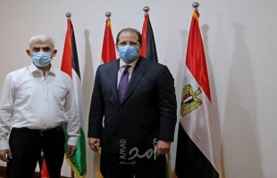 وصول رئيس المخابرات المصرية "عباس كامل" برفقة وزراء فلسطينيين إلى غزة- صور