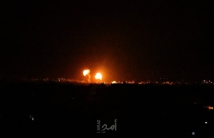 طائرات الاحتلال تستهدف موقع عسكري غرب غزة