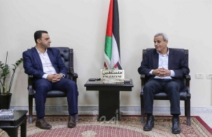 قلقيلية: المحافظ يلتقي الأمين العام  لاتحاد المعلمين الفلسطينين