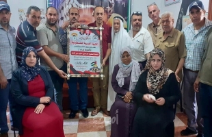 دير البلح: العربية الفلسطينية تزور اللجنة الشعبية للاجئين