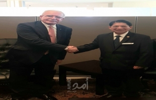 المالكي يطلع وزير خارجية نيكاراغوا على الجرائم الإسرائيلية ضد الشعب الفلسطيني