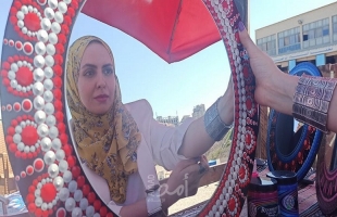 غزة: جنان العيلة فنانة بحثت في مواهبها فأبرزت فن الماندالا والدودل - صور