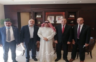 أبو الرب يلتقي السفير الكويتي في عمان ويشيد بالدعم الكويت للشعب الفلسطيني