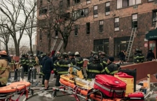 مقتل (19) شخصاً في "واحد من أسوأ" الحرائق بتاريخ نيويورك الحديث- فيديو
