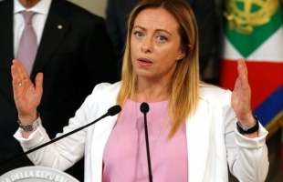 زعيمة المعارضة الإيطالية "ميلوني" تجدد الدعوة لانتخابات مبكرة