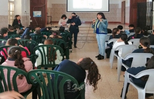 ميسون أسدي ولقاء مثري في مدرسة راهبات الناصرة في حيفا