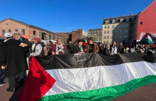 وقفة تضامنية في كوبنهاجن -الدنمارك بمناسبة يوم الأسير الفلسطيني
