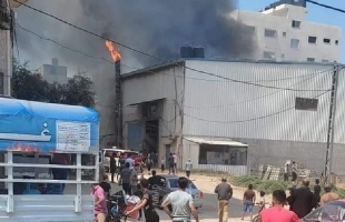 اندلاع حريق كبير في "منجرة" شمال قطاع غزة