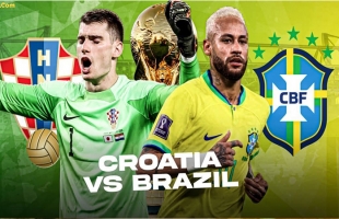 إحصائيات وحقائق مباراة البرازيل وكرواتيا فى ربع النهائي